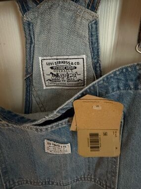 Levi's Light Blue Denim Overalls